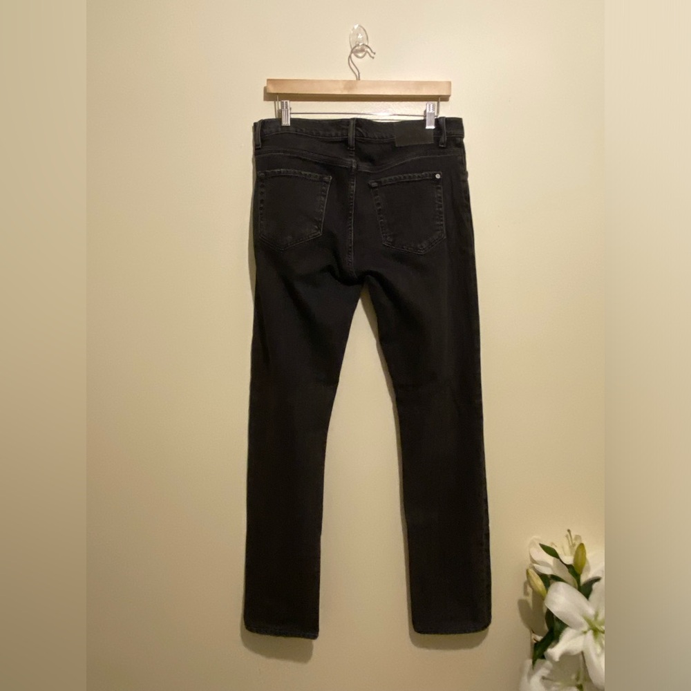 Baldwin Men's Dark Slim Jeans. Size 32 - Picture 3 of 10